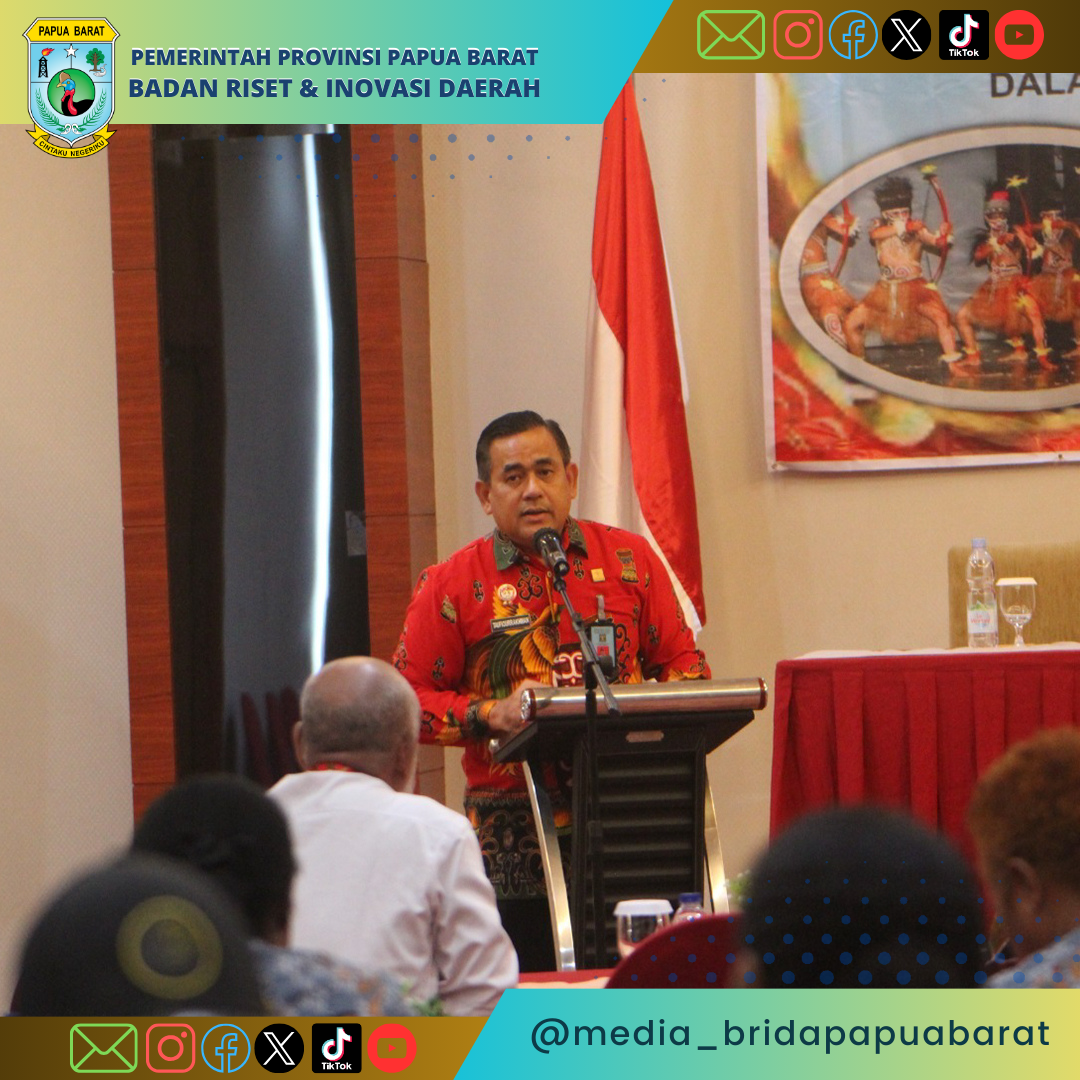 Sambutan Kepala Kantor Wilayah Kementerian Hukum dan HAM Papua Barat, Bapak Taufiqurrakhman, SH, S.Sos, M.Si