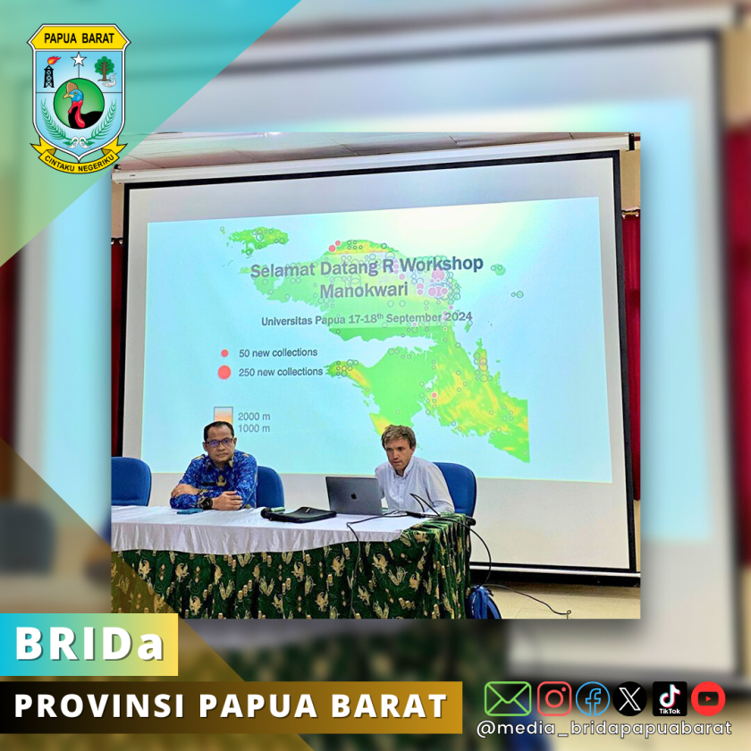 BRIDA PAPUA BARAT, FAHUTAN UNIPA DAN ROYAL BOTANICAL GARDENS KEW KOLABORASI GELAR LOKA KARYA PROGRAM R