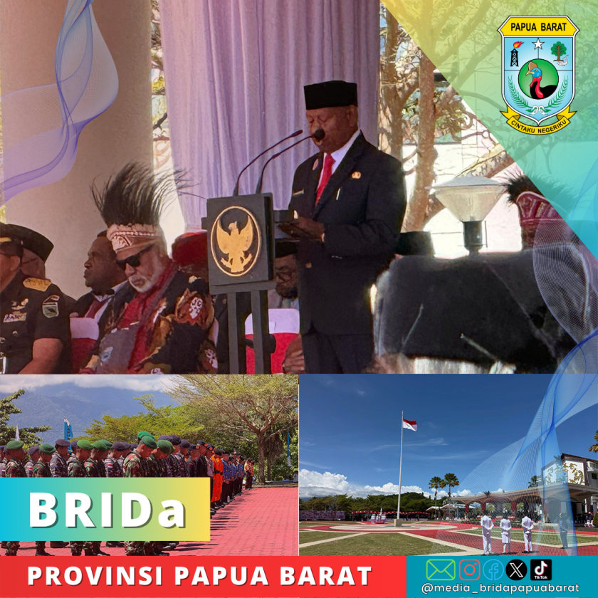 Papua Barat Rayakan HUT ke-26, Gubernur Mandacan: Membangun Dengan Hati dan Mempersatukan Dengan Kasih