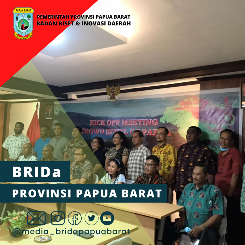 KICK OFF MEETING CROWN JEWEL OF TANAH PAPUA : MANTAPKAN KOORDINASI DAN KOLABORASI