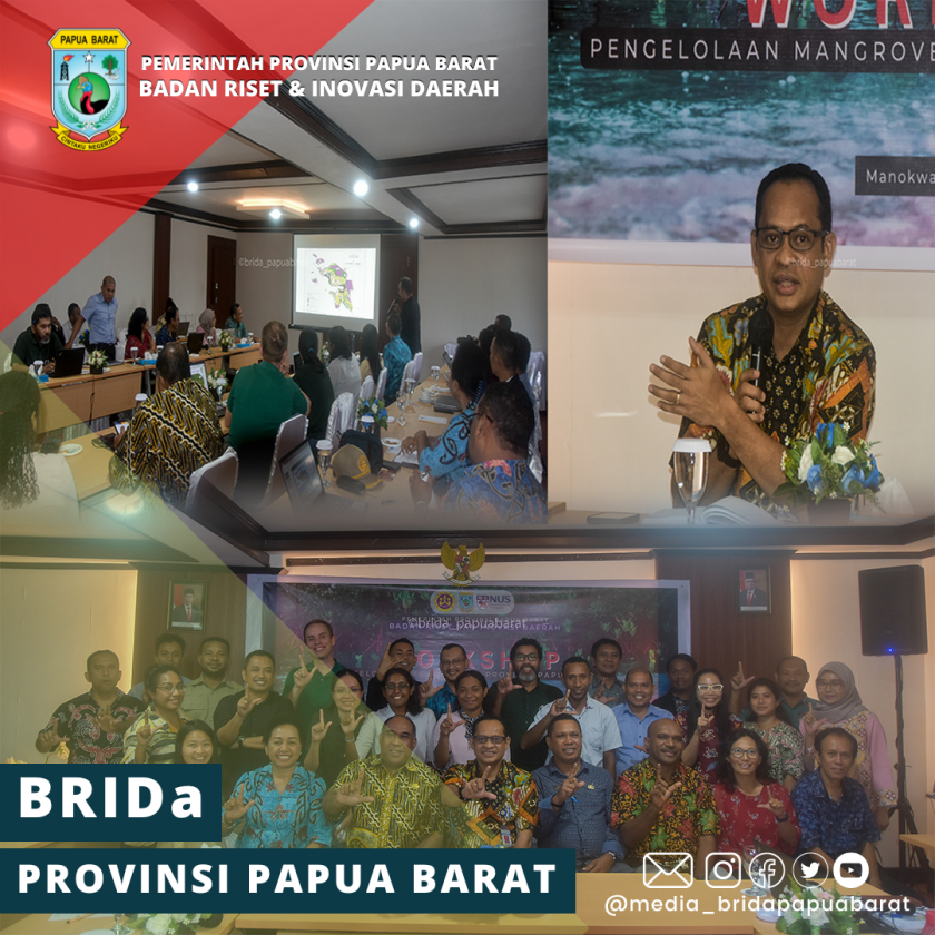 BRIDA BERSAMA MITRA PEMBANGUNAN GELAR WORKSHOP  PENGELOLAAN MANGROVE DI PROVINSI PAPUA BARAT