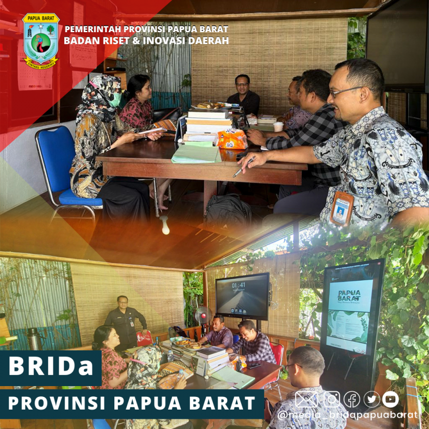 SIAP BENTUK BRIDA KABUPATEN, PEMDA KABUPATEN MANOKWARI KOORDINASI DENGAN BRIDA  PROVINSI PAPUA BARAT