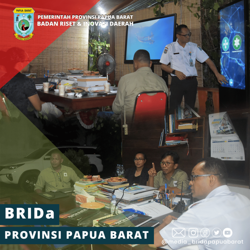 BRIDA PAPUA BARAT DAN WWF-ID SALING MEMBUKA PELUANG KERJASAMA  UNTUK MELANJUTKAN SINERGITAS YANG TELAH ADA 