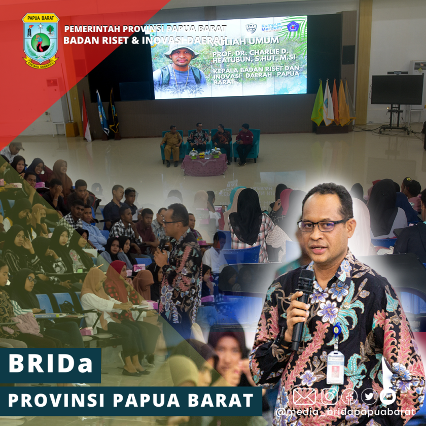 Kepala BRIDA Papua Barat Memberikan Kuliah Umum di Kampus POLINEF Fakfak