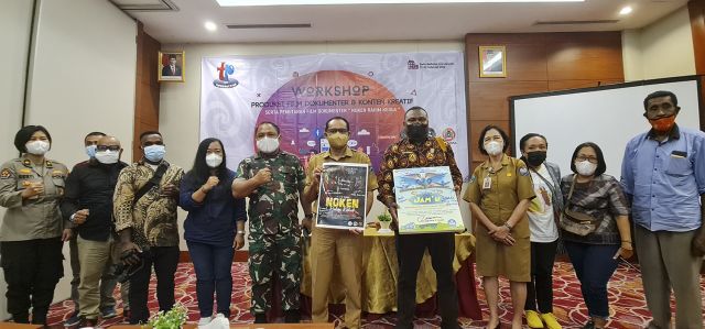 Gubernur Papua Barat Buka Workshop  Produksi Film Dokumenter & Konten Kreatif