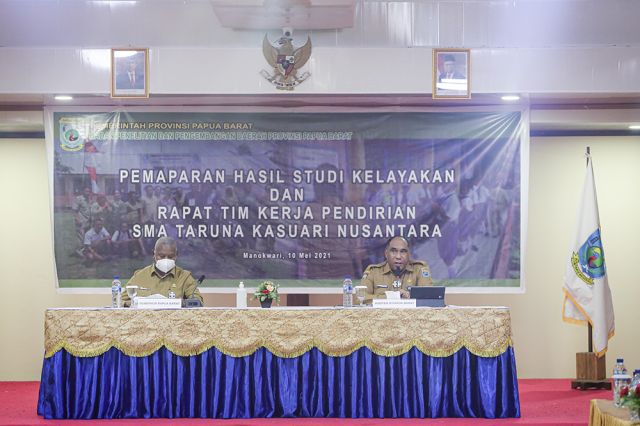 SMA Unggulan Papua Barat Dipastikan Beroperasi Pada July 2021