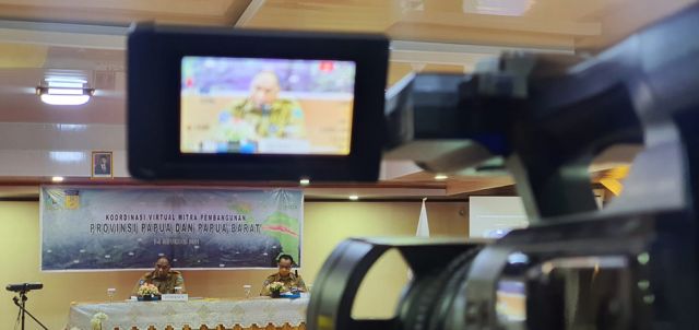 Gubernur Papua Barat Buka Pertemuan Koordinasi Virtual antara Pemerintah Daerah dan Mitra Pembangunan se-Tanah Papua