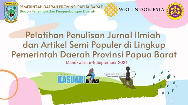 Balitbangda Papua Barat Gandeng Para Mitra Gelar Pelatihan Menulis